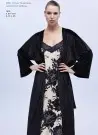 Bonjour Madame 1619 Оптом Турция Халат с Ночной Рубашкой 2-ка PRINTED CREP VISCOSE & VELVET Bonjour Madame 1619 Фабрика Купит...