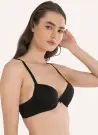 NBB 1204 Siyah Оптом Турция Бюстгальтер со Съемными Подушечками Подкладкой NBB 1204 Siyah Фабрика Купить Оптом с Турция