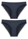 Donella 2124D3 Оптом Турция Женские Трусы (Ассорти) 10 шт/уп. Donella 2124D3 Фабрика Купить Оптом с Турция