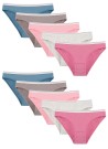 Donella 2124D4 Оптом Турция Женские Трусы (Ассорти) 10 шт/уп. Donella 2124D4 Фабрика Купить Оптом с Турция